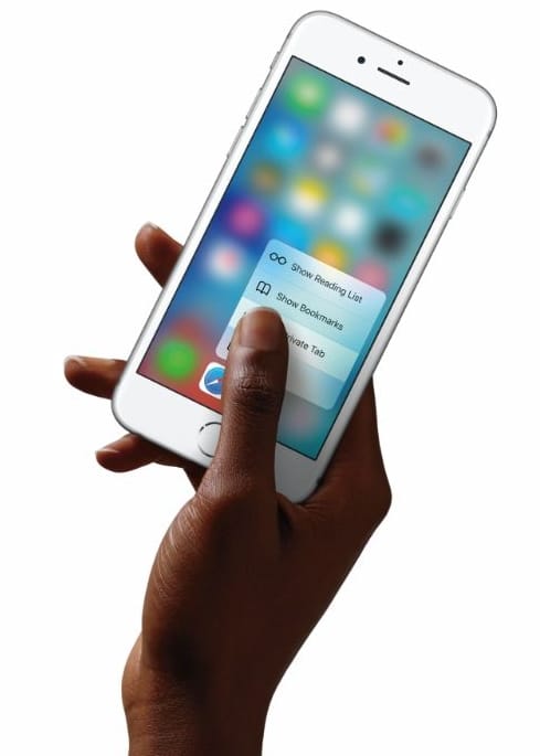 Apple iPhone 6s 3d touch