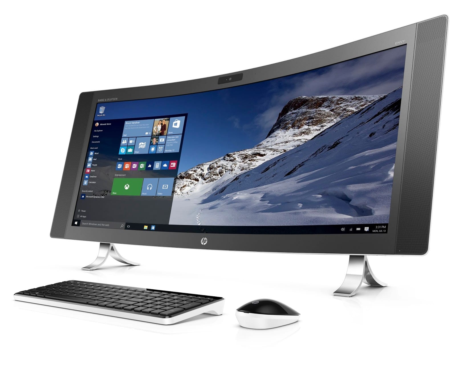 HP Envy Curved All-In-One